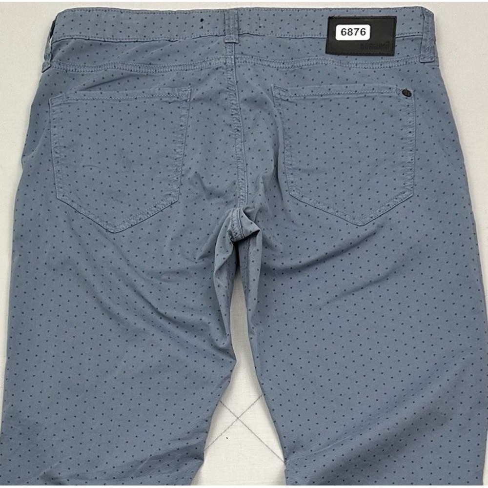 Mavi Jake Jeans Mens 33x30 Slim Leg Blue Stretch Denim Light Wash Polka Dot